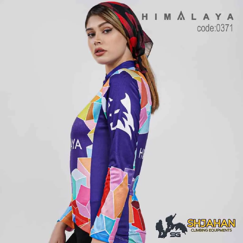 بلوز زنانه تمام زیپ دوچرخه سواری Himalaya