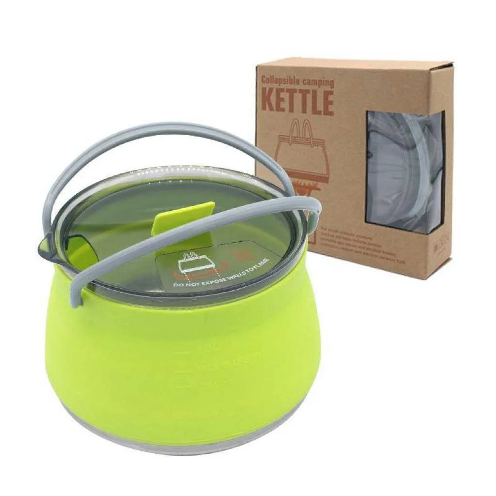 كتری کوهنوردی تاشو سيليكونی KETTLE