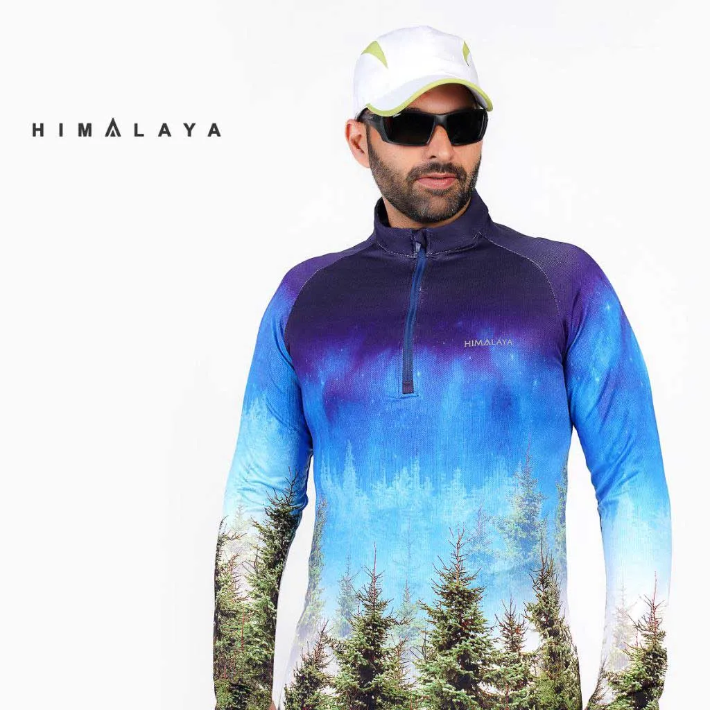 بلوزمیکرو فینگردارنیم زیپ HIMALAYA