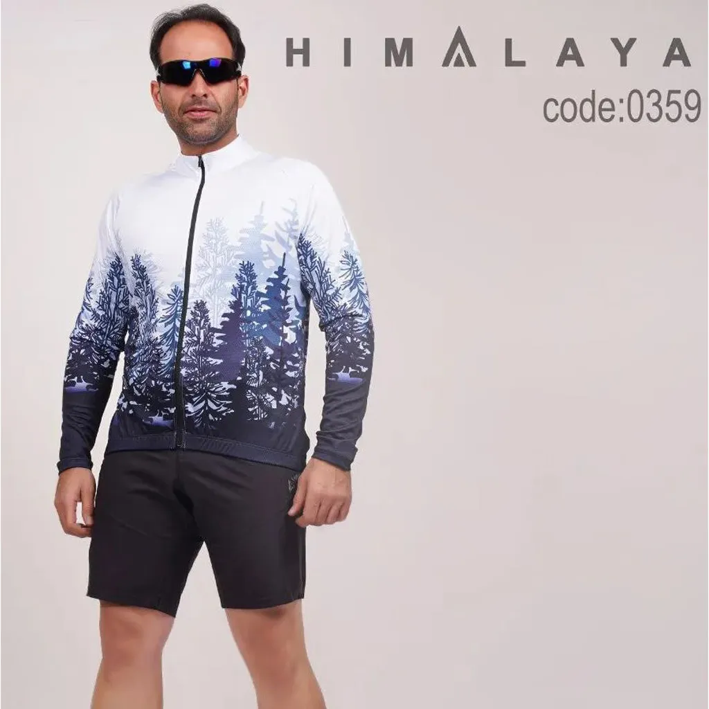 بلوز تمام زیپ دوچرخه سواری افرا Himalaya