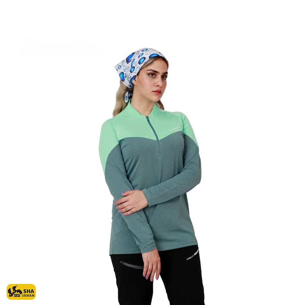 بلوز نیم‌زیپ زنانه HIMALAYA سری Cool Dry کد CW33
