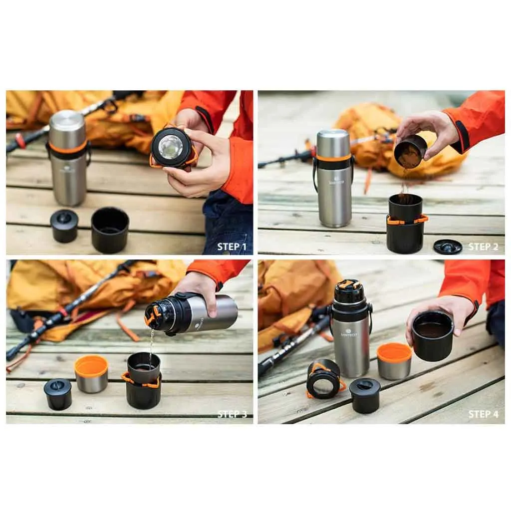 فلاسک قهوه‌ساز سانتکو Santeco Kafe Multi Purpose 650ml - تصویر 3