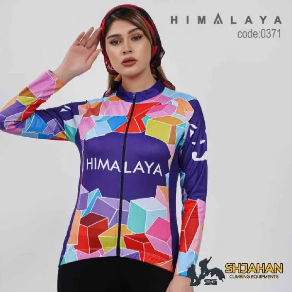 بلوز زنانه تمام زیپ دوچرخه سواری Himalaya 0371 - تصویر 2