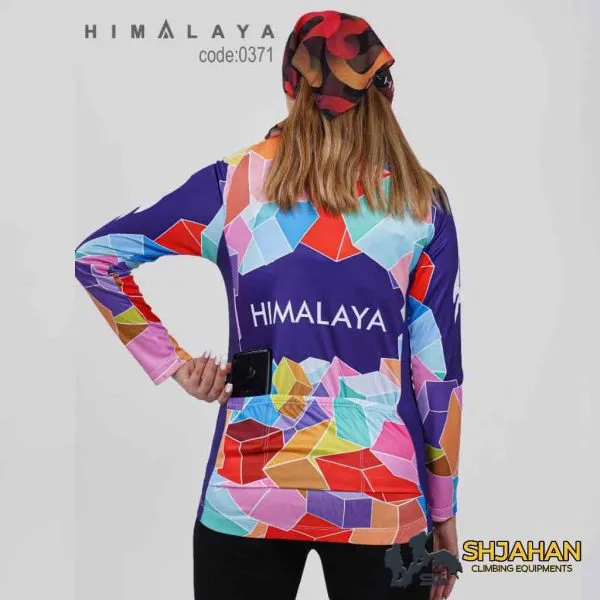 بلوز زنانه تمام زیپ دوچرخه سواری Himalaya 0371 - تصویر 3
