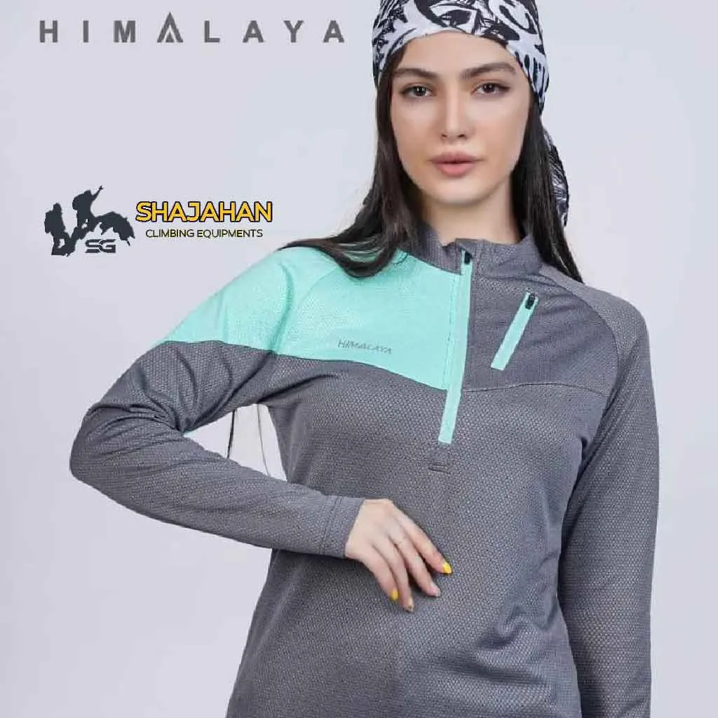 بلوز زنانه نیم زیپ HIMALAYA هیمالیا 0407 - تصویر 3
