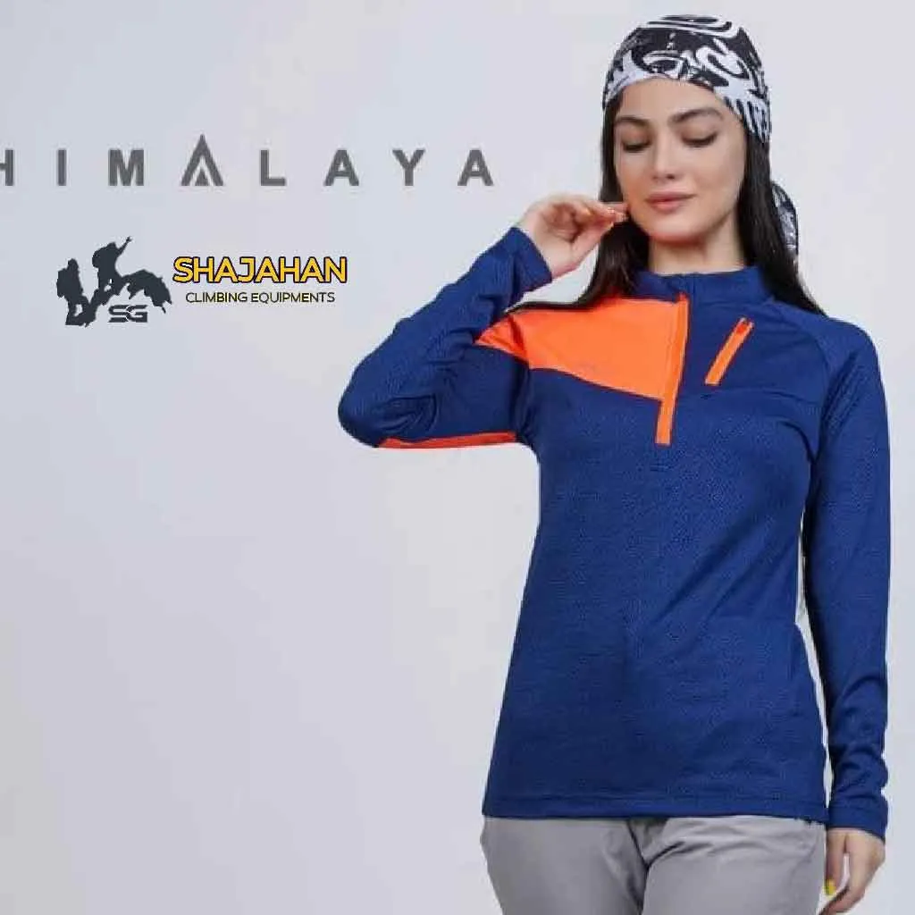 بلوز زنانه نیم زیپ HIMALAYA هیمالیا 0407 - تصویر 2