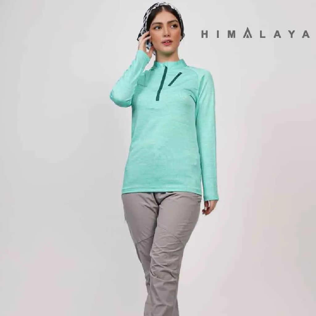 بلوز میکرو پلار زنانه نیم زیپ HIMALAYA هیمالیا - تصویر 2
