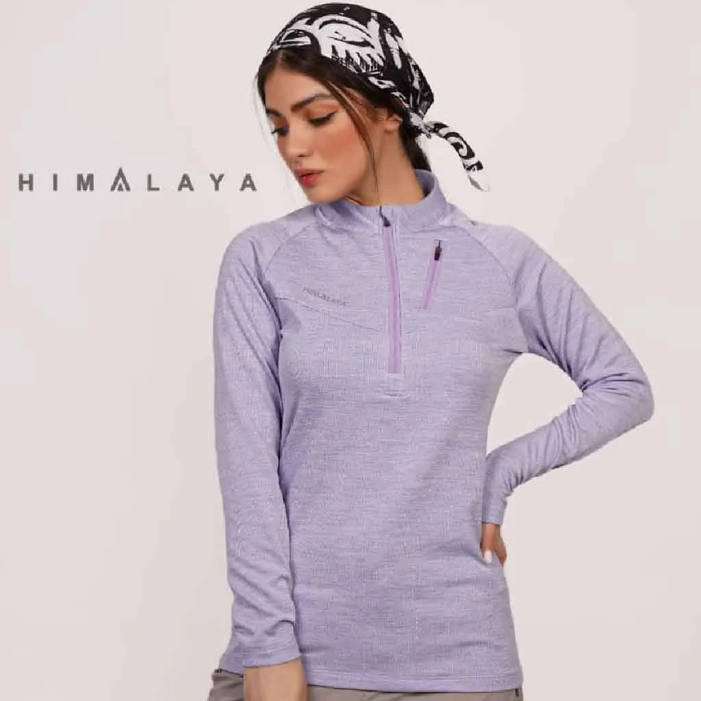 بلوز میکرو پلار زنانه نیم زیپ HIMALAYA هیمالیا - تصویر 5