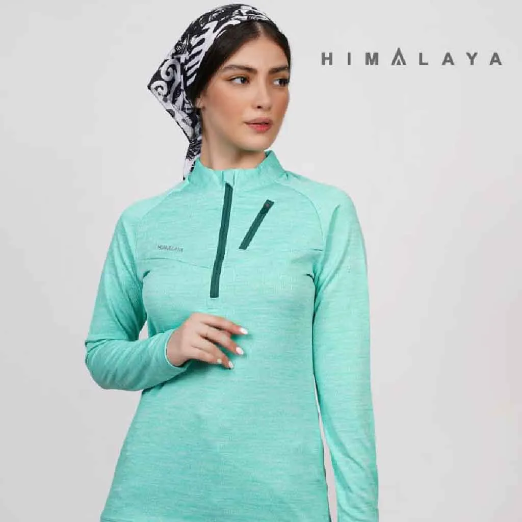 بلوز میکرو پلار زنانه نیم زیپ HIMALAYA هیمالیا - تصویر 6