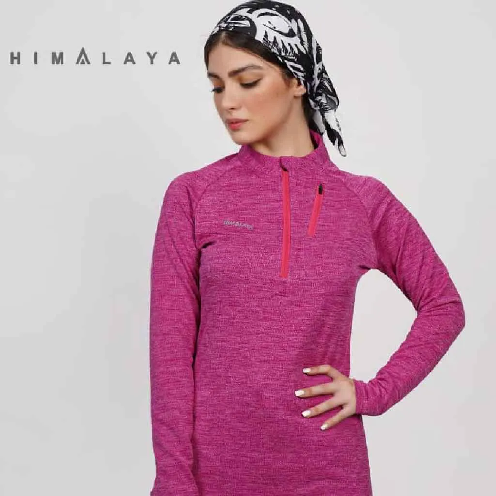 بلوز میکرو پلار زنانه نیم زیپ HIMALAYA هیمالیا - تصویر 10
