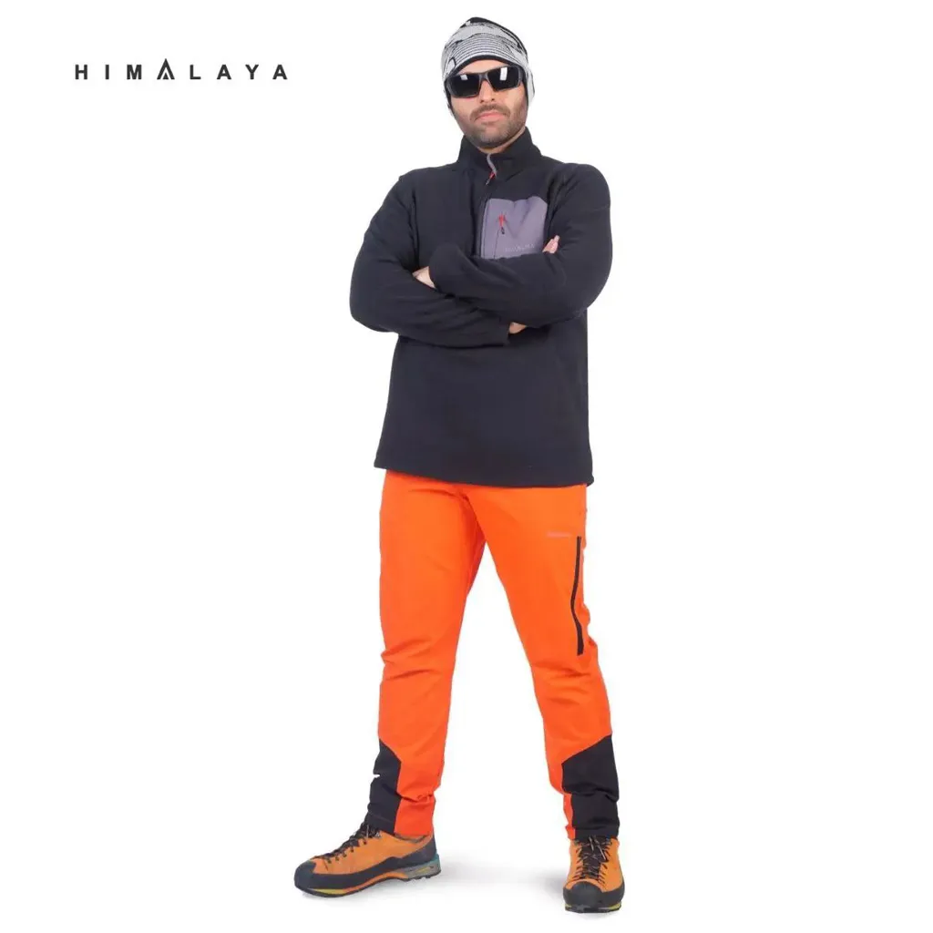 بلوز پلار نیم زیپ جیبی ساده HIMALAYA هیمالیا - تصویر 5