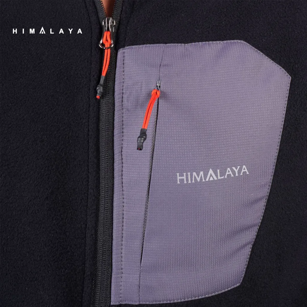 بلوز پلار نیم زیپ جیبی ساده HIMALAYA هیمالیا - تصویر 12