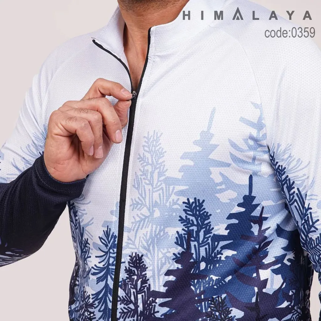 بلوز تمام زیپ دوچرخه سواری افرا  هیمالیا Himalaya 0359 - تصویر 3