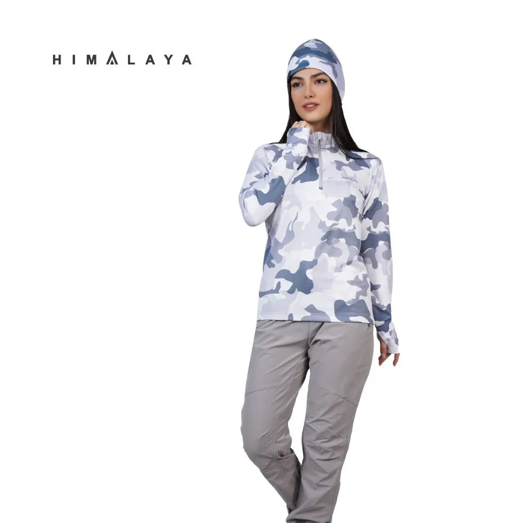 بلوزمیکرو فینگردار طرح استتار نیم زیپ HIMALAYA هیمالیا - تصویر 11