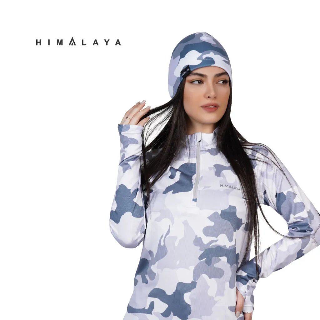 بلوزمیکرو فینگردار طرح استتار نیم زیپ HIMALAYA هیمالیا - تصویر 12