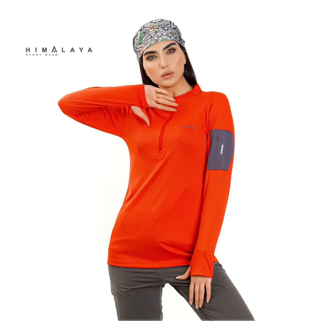 بلوز نیم زیپ زنانه  هیمالیا HIMALAYA 0492 - تصویر 2