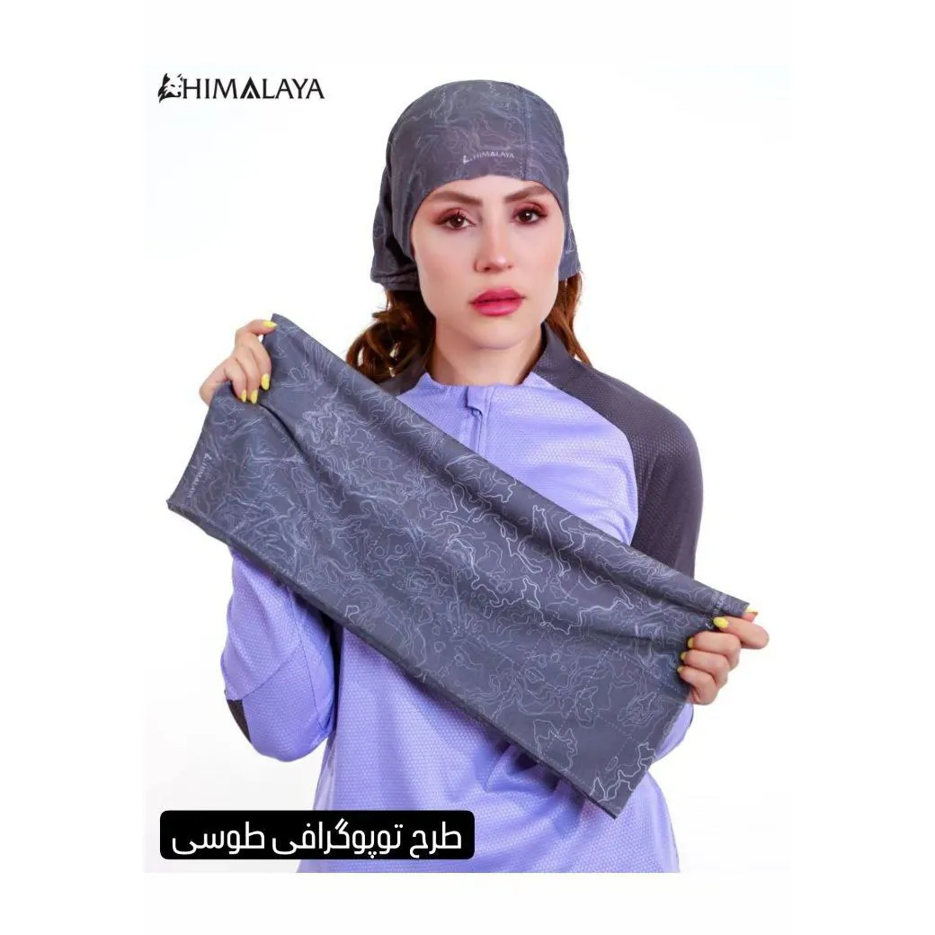 اسکارف لوله ای (دستمال سر) بدون دوخت SB41 هیمالیا - تصویر 2