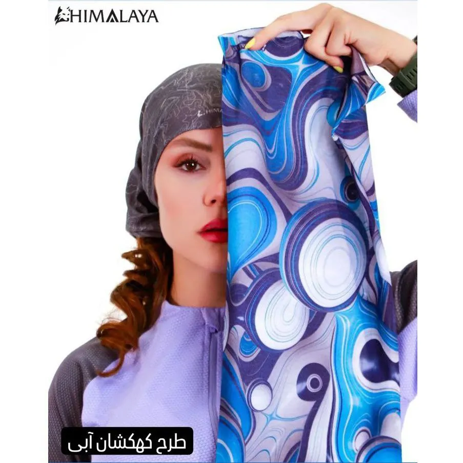 اسکارف لوله ای (دستمال سر) بدون دوخت SB41 هیمالیا - تصویر 4