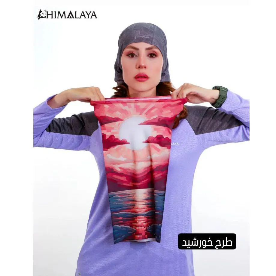 اسکارف لوله ای (دستمال سر) بدون دوخت SB41 هیمالیا - تصویر 6