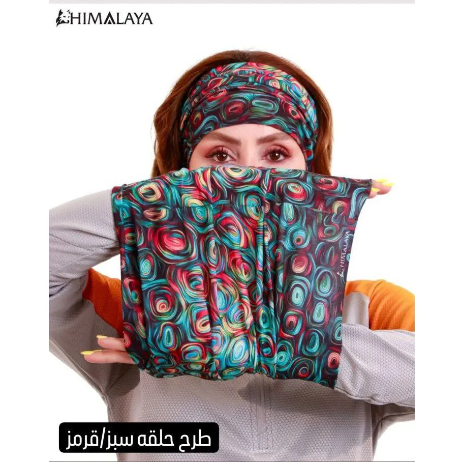 اسکارف لوله ای (دستمال سر) بدون دوخت SB41 هیمالیا - تصویر 8