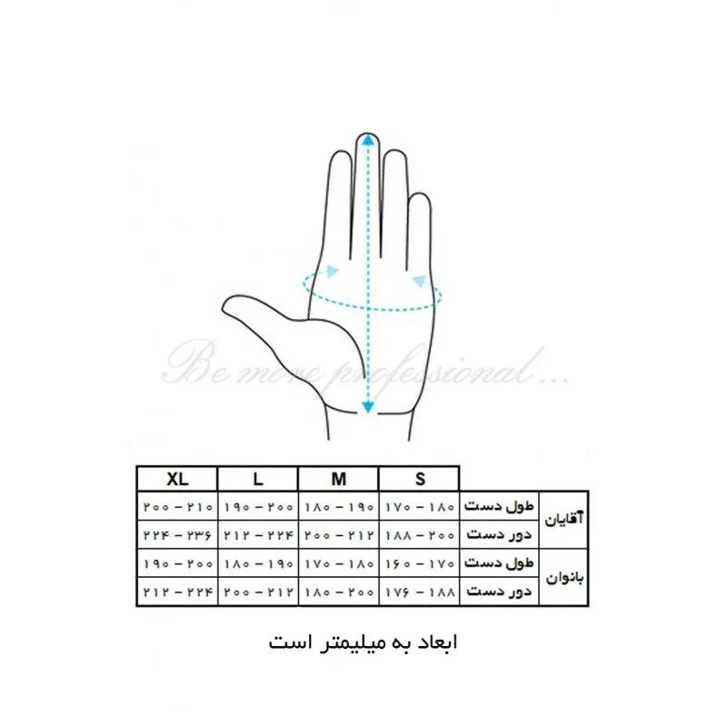 دستکش کوهنوردی ای ایکس 2 - 866155 - تصویر 5