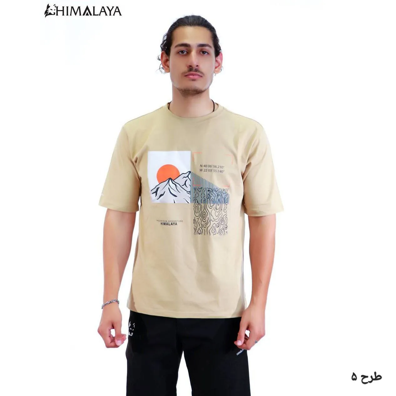 تیشرتCM85  آستین کوتاه پنبه Himalaya (هیمالیا) - تصویر 6