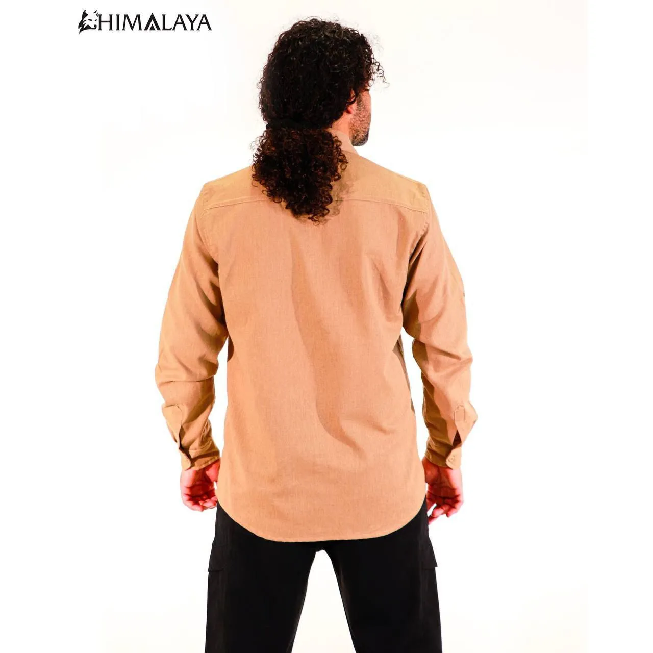 پیراهن آستین بلند لیننCM88 مردانه HIMALAYA  کد کالا 301103 - تصویر 6