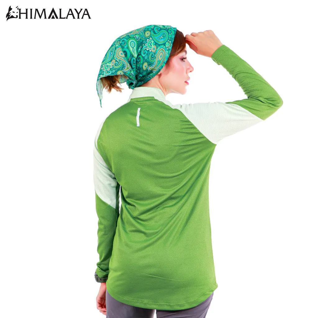 بلوز نیم زیپ  دورنگ زنانه  HIMALAYA  کد CW27  - تصویر 7