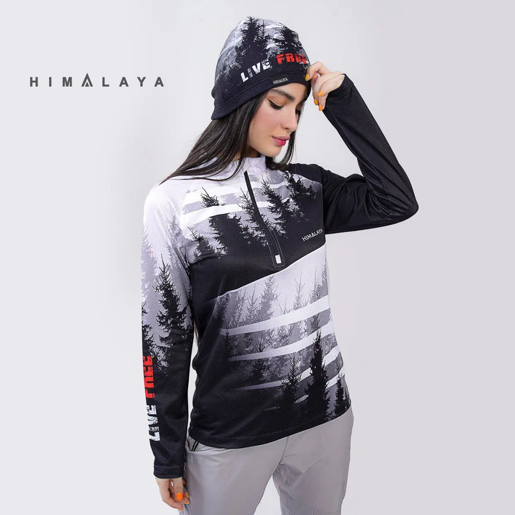 بلوز نیم زیپ تابستانه Live free HIMALAYA 0432 - تصویر 16