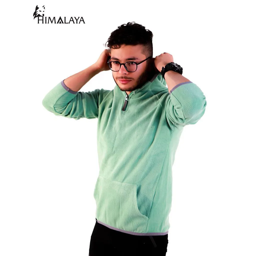هودی پلار نیم زیپ  HIMALAYA CM76 کد کالا 304471 - تصویر 14