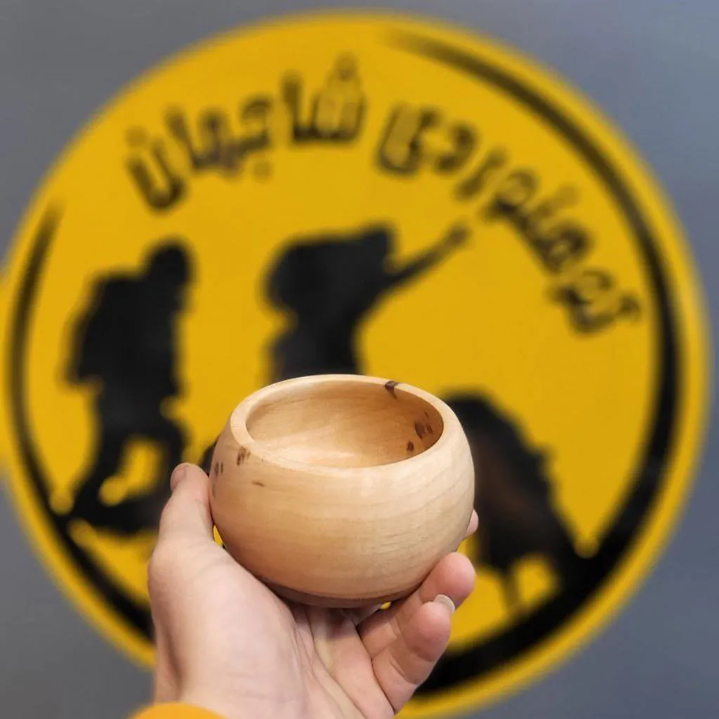 کاسه کوچک چوبی (ماست خوری) - تصویر 2