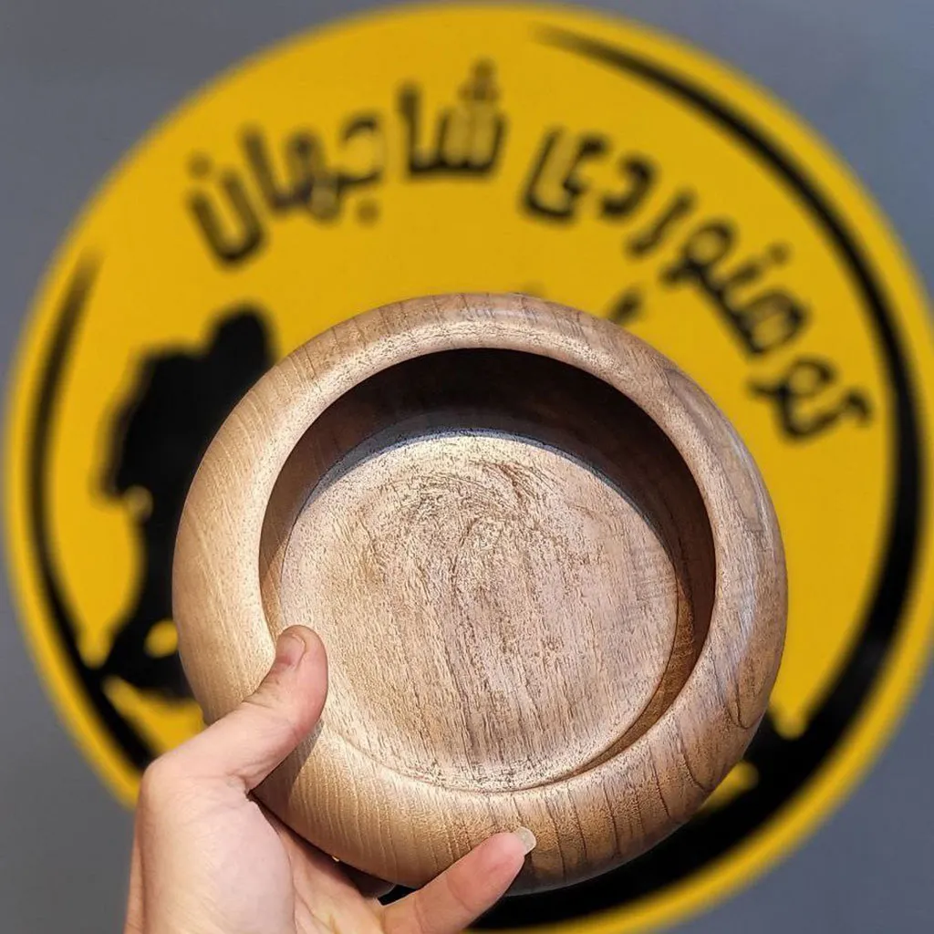کاسه چوبی (آجیل خوری) چوب گردو - تصویر 2
