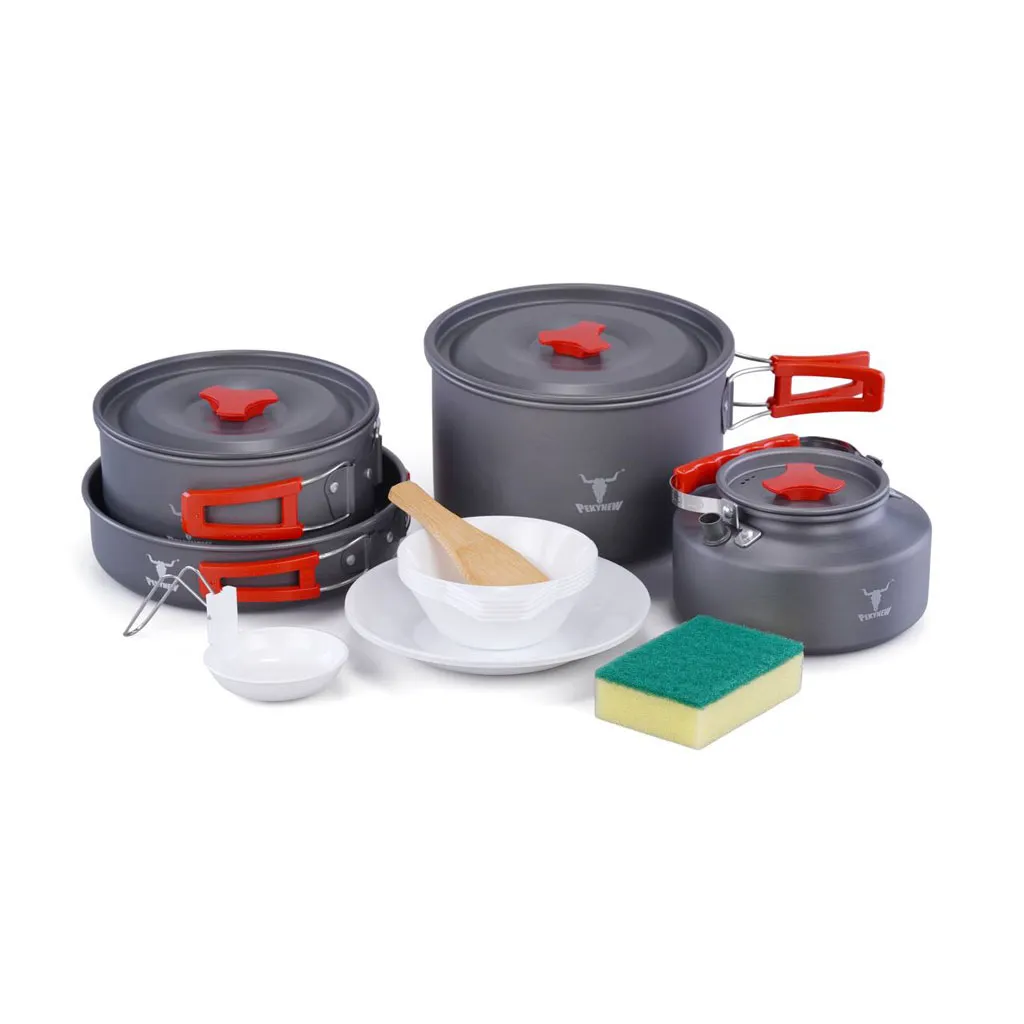  ست ظروف کمپینگ ۴ تکه کله گاوی(پکینیو) مدل SPICE 4 - تصویر 2