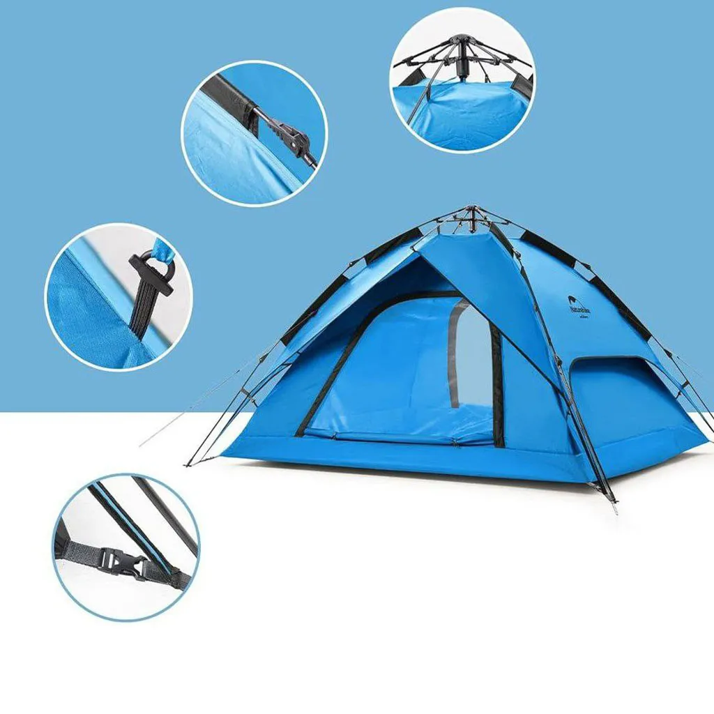چادر اتوماتیک 4 نفره NATUREHIKE کد NH21ZP008 - تصویر 2