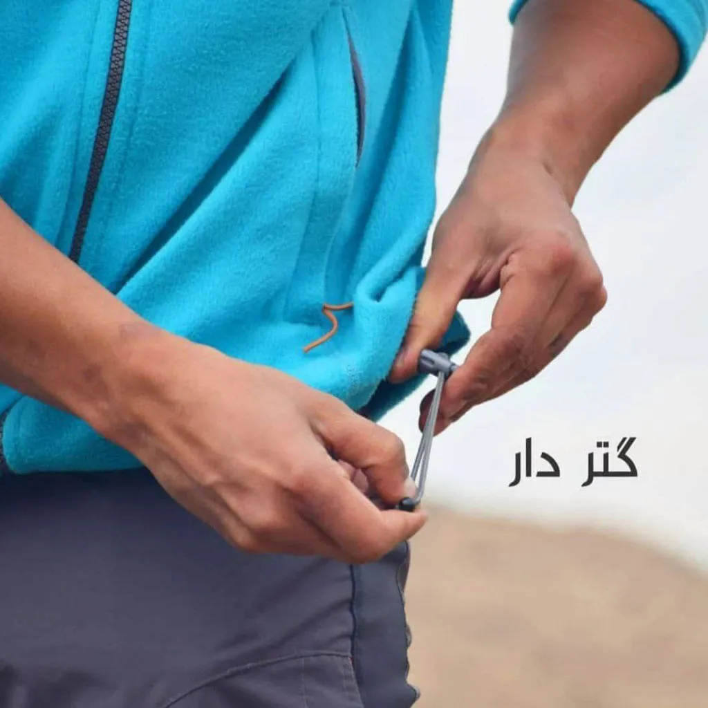 پلار تمام زیپ مردانه ریسا کد 3680 - تصویر 9