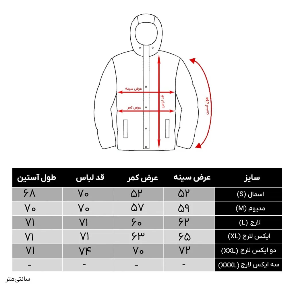 کاپشن الیاف طرح کلمبیا - تصویر 8