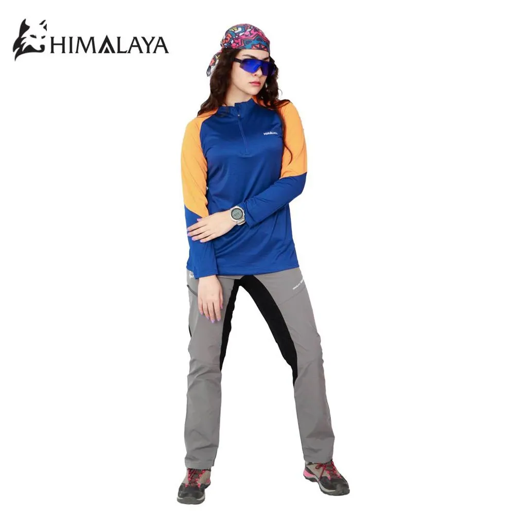بلوز نیم‌زیپ زنانه دو رنگ HIMALAYA-Cool Max کد CW 28 - تصویر 5