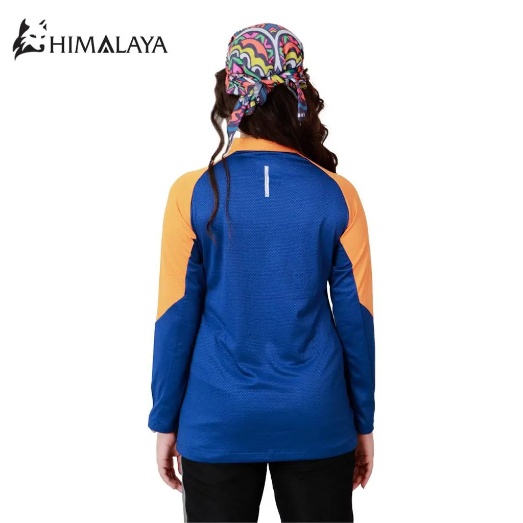 بلوز نیم‌زیپ زنانه دو رنگ HIMALAYA-Cool Max کد CW 28 - تصویر 6