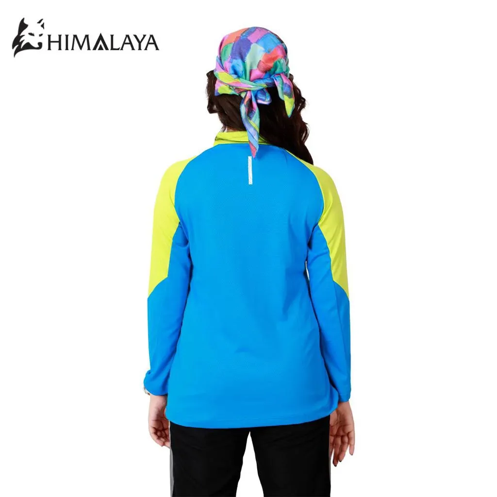 بلوز نیم‌زیپ زنانه دو رنگ HIMALAYA-Cool Max کد CW 28 - تصویر 11