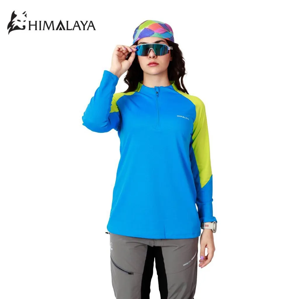 بلوز نیم‌زیپ زنانه دو رنگ HIMALAYA-Cool Max کد CW 28 - تصویر 13