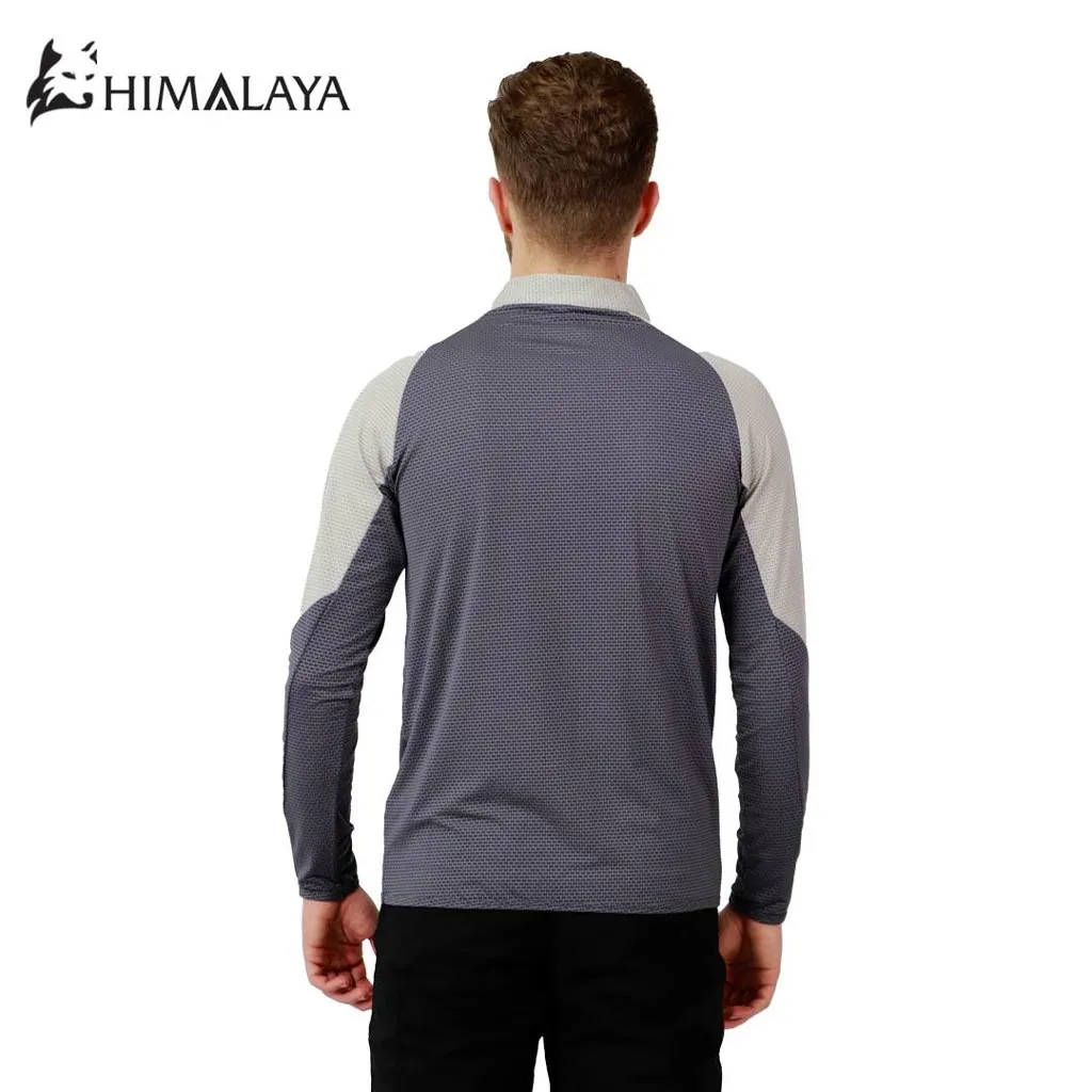  بلوز نیم زیپ دورنگ  HIMALAYA کد CM 118 - تصویر 3
