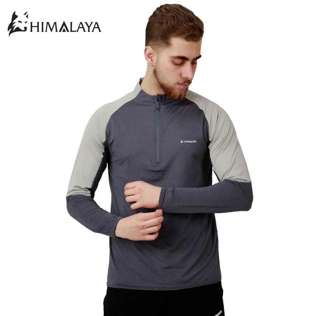  بلوز نیم زیپ دورنگ  HIMALAYA کد CM 118 - تصویر 2