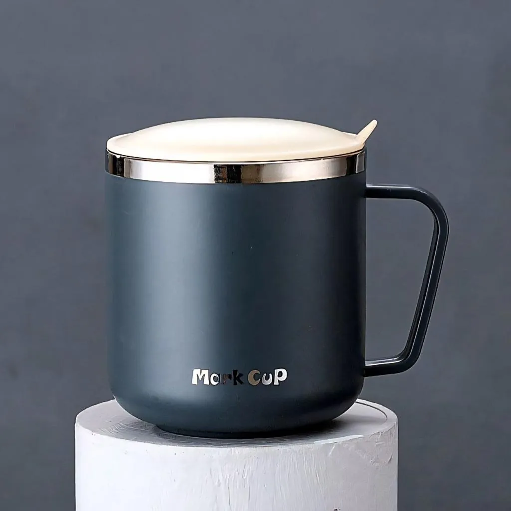 ماگ دوجداره سفری MARK CUP 400ML - تصویر 4