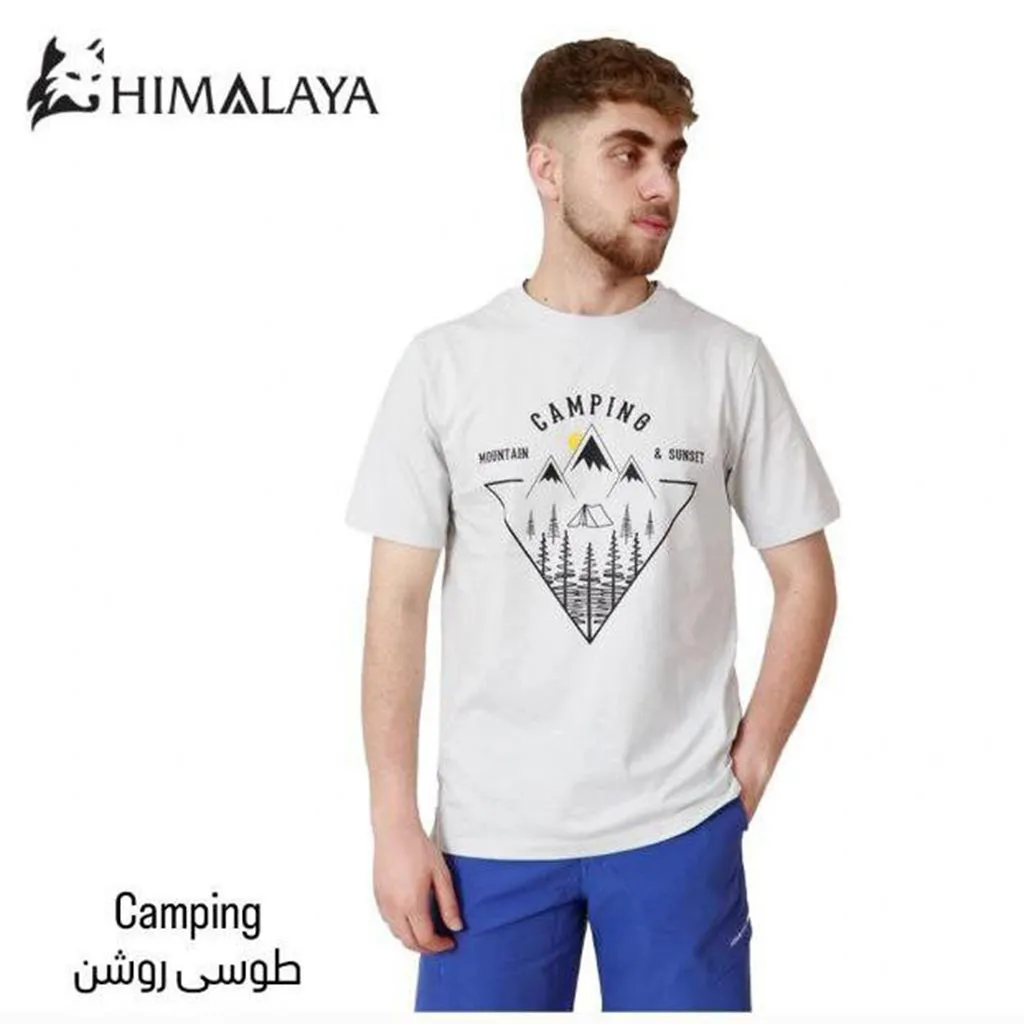  تیشرت پنبه هیمالیا CM21 بدون جنسیت - تصویر 32