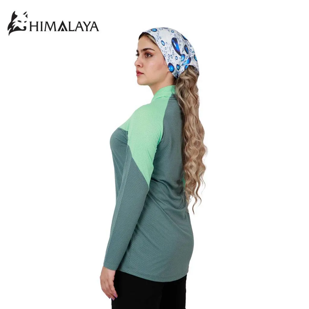 بلوز نیم‌زیپ زنانه HIMALAYA (هیمالیا) سری Cool Dry کد CW33 - تصویر 3