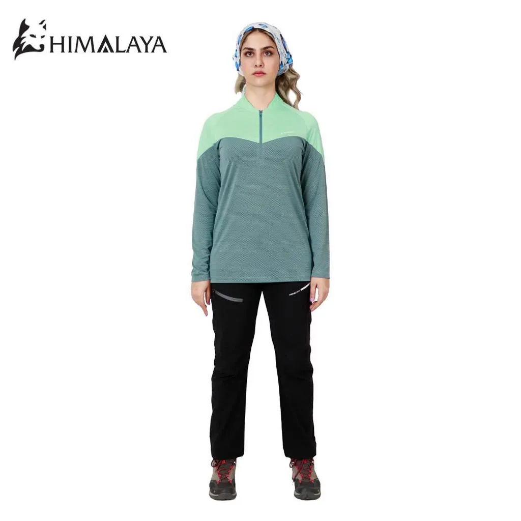 بلوز نیم‌زیپ زنانه HIMALAYA (هیمالیا) سری Cool Dry کد CW33 - تصویر 2