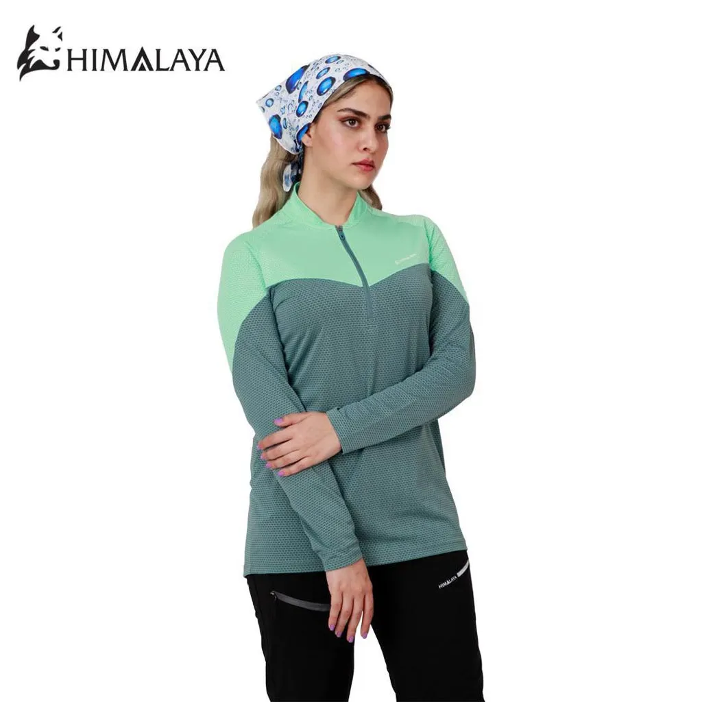 بلوز نیم‌زیپ زنانه HIMALAYA (هیمالیا) سری Cool Dry کد CW33 - تصویر 4
