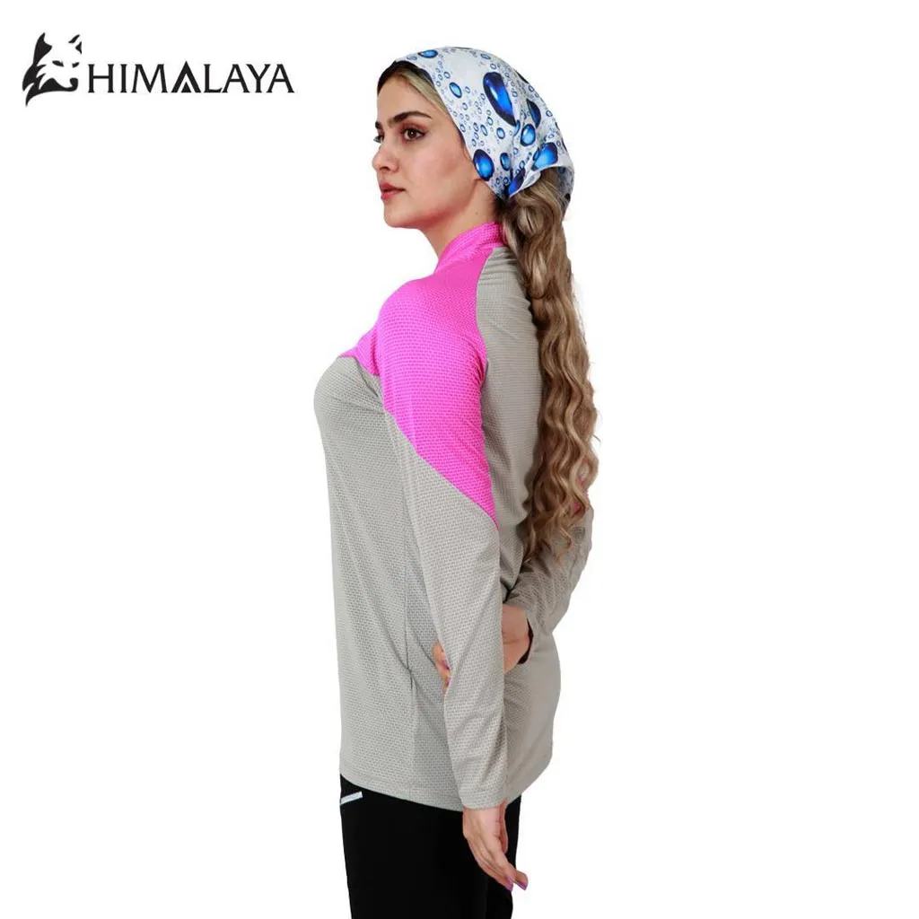 بلوز نیم‌زیپ زنانه HIMALAYA (هیمالیا) سری Cool Dry کد CW33 - تصویر 12