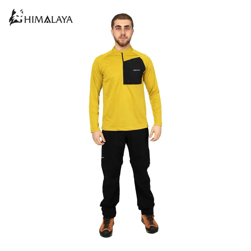بلوز مردانه فینگردار جیبی تابستانه هیمالیا CM136 - تصویر 3