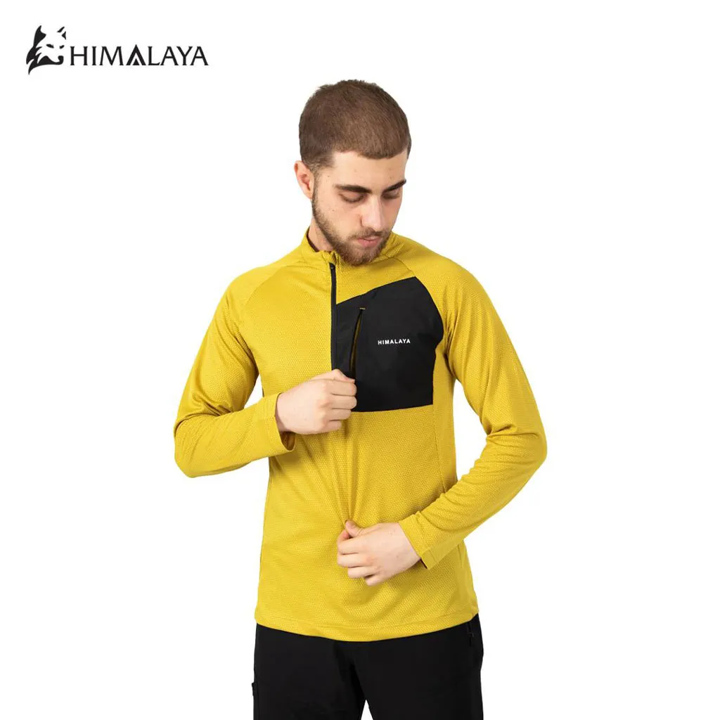 بلوز مردانه فینگردار جیبی تابستانه هیمالیا CM136 - تصویر 2